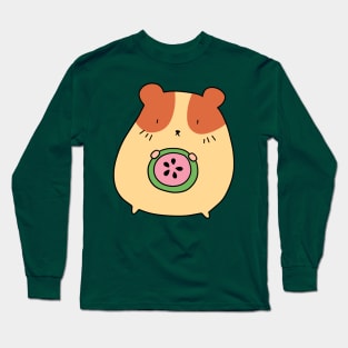 Watermelon Hamster Long Sleeve T-Shirt